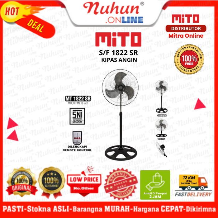 Mito Kipas Angin 1882 SR S/F