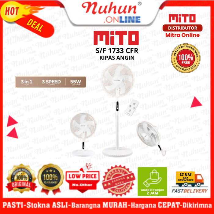 Mito Kipas Angin CFR - 1733  S/F