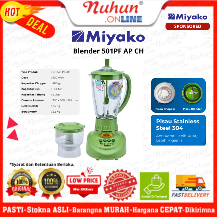Miyako Chopper Blender CH-501PF AP CH