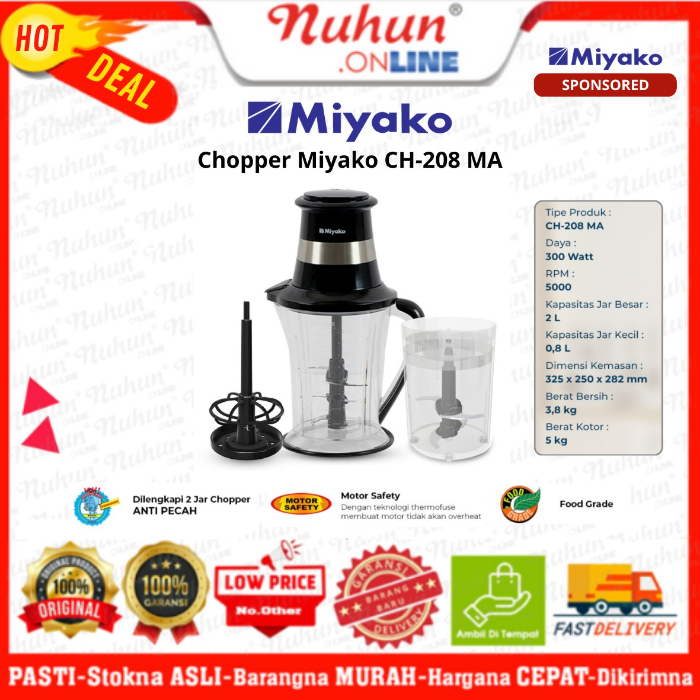 Miyako Chopper CH 208 MA 2 Liter