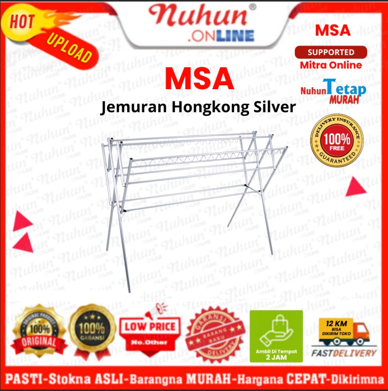 MSA Jemuran Hongkong Silver