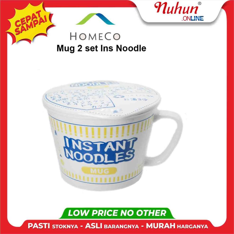 HomeCo Mug 2 set Ins Noodle