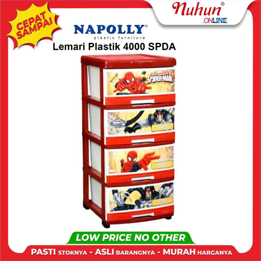 Napolly Lemari Plastik 4000 SPGC