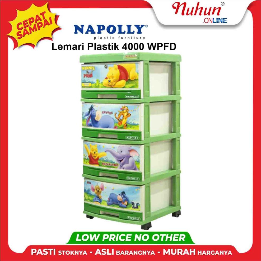 Napolly Lemari Plastik 4000 WPFD