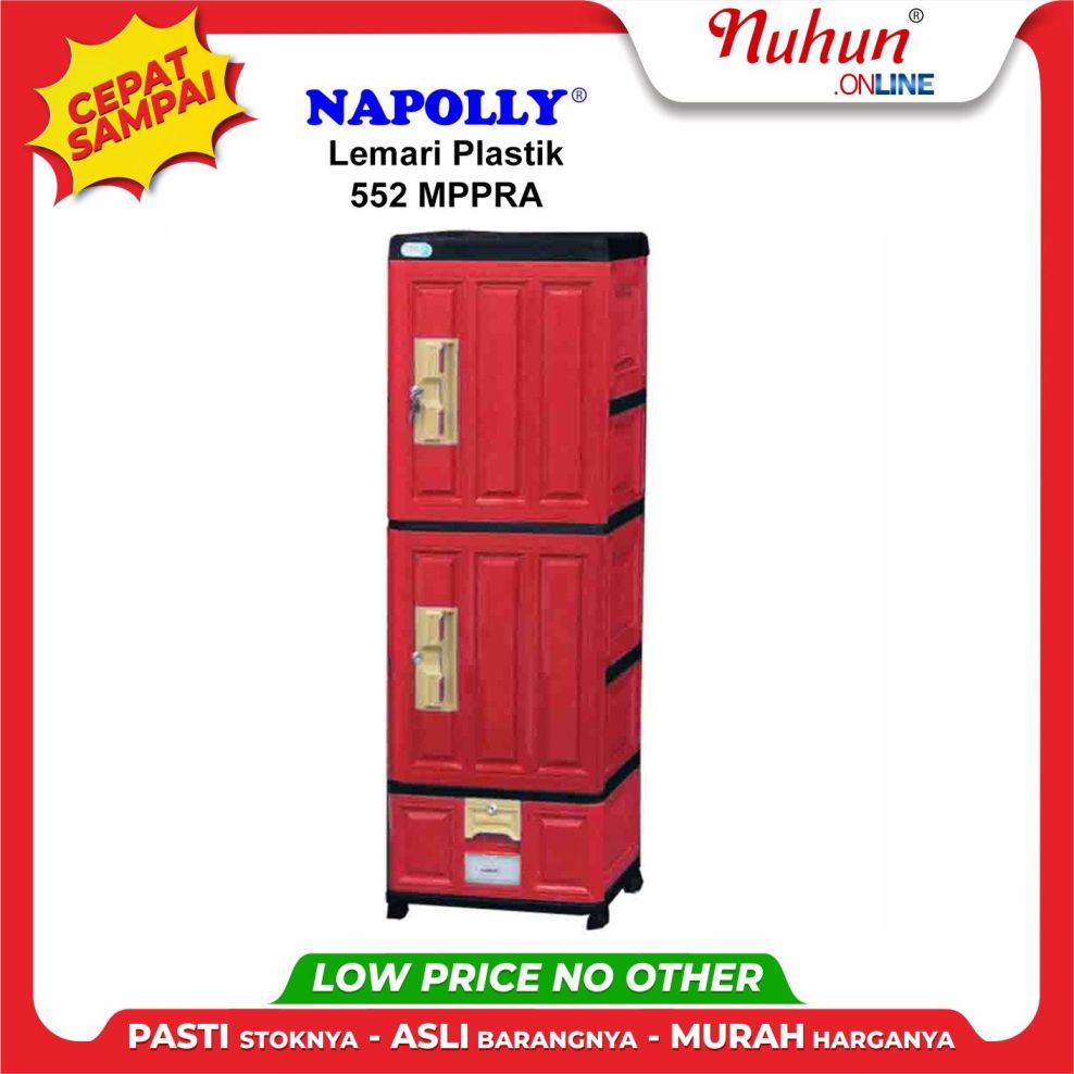 Napolly Lemari Plastik 552 MPPRA