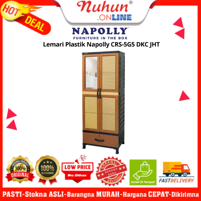 Napolly Lemari Plastik CRS-5G5 DKC JHT