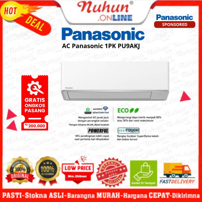 Panasonic  Air Conditioner Inverter 1PK PU9AKJ