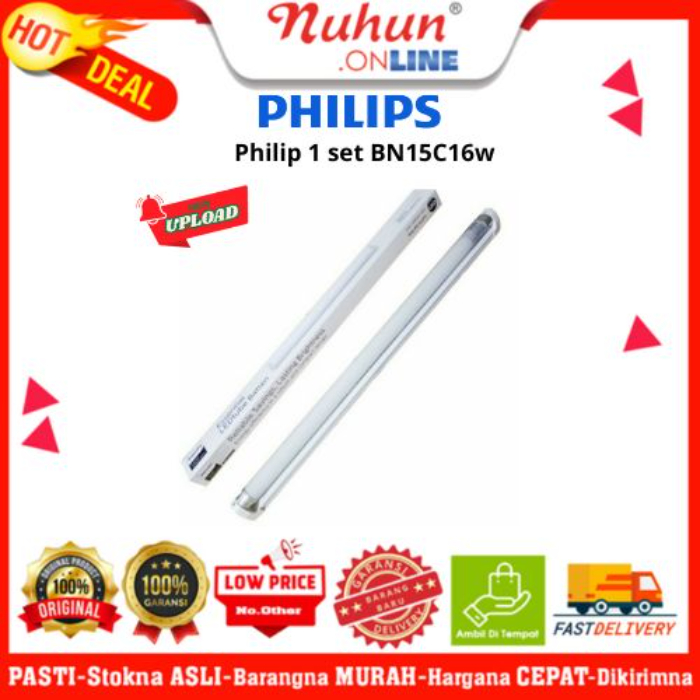 Philips  Lampu TL LED  1 Set BN15C16w