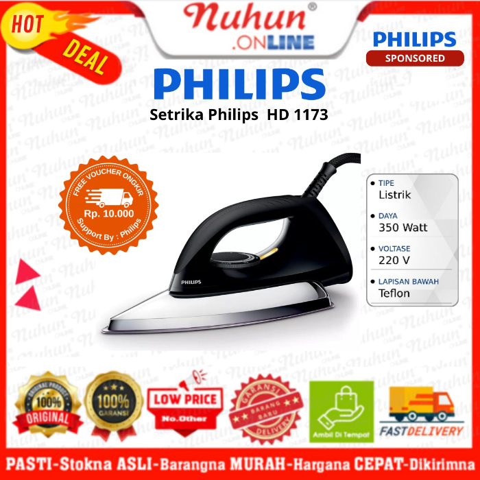 Philips Setrika HD 1173