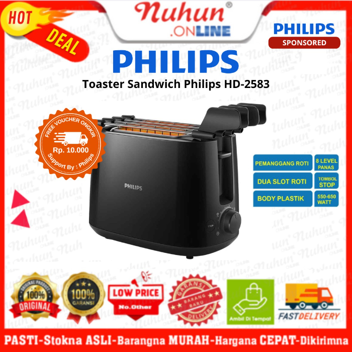 Philips Toaster Sandwich HD-2583