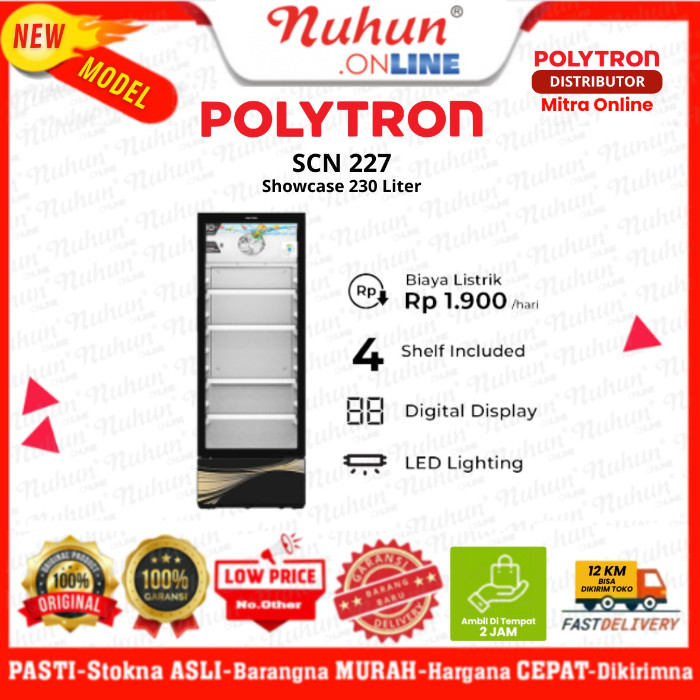 Polytron Showcase 230 Liter SCN 227
