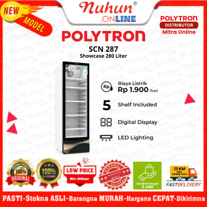 Polytron Showcase 280 Liter SCN 287
