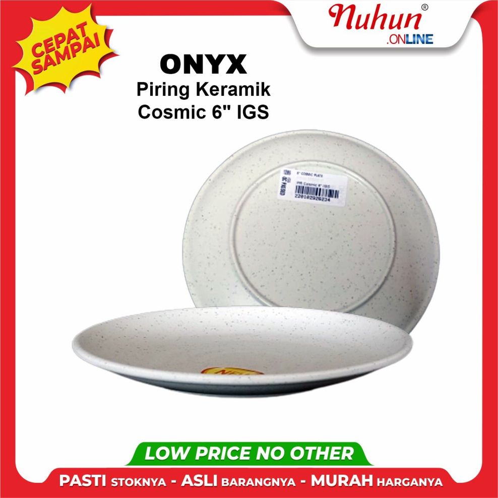 ONYX Piring Keramik Cosmic 6" IGS