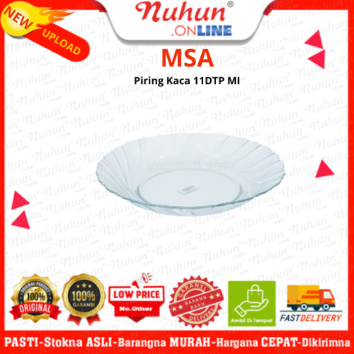 MSA Piring Kaca 11DTP MI
