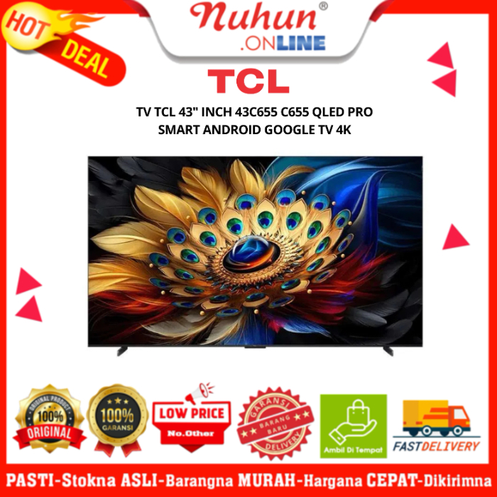 Qled Google Tv TCL 43C655
