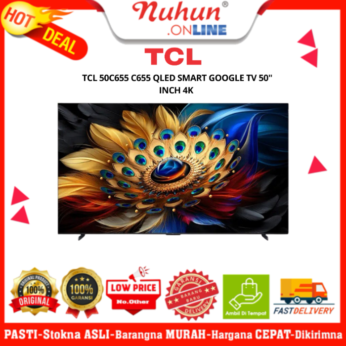 Qled Google Tv TCL 50C655
