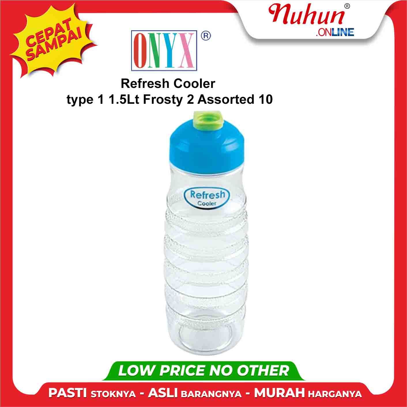 ONYX Refresh Cooler type 1 1.5Lt Frosty 2 Assorted 10
