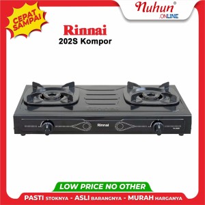 Rinnai Kompor 2 Tungku 202 S