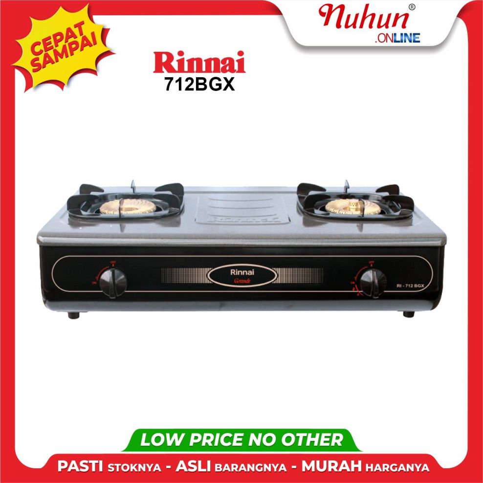 Rinnai Kompor 2 Tungku 712 BGX