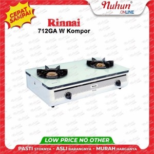 Rinnai Kompor 2 Tungku 712 GA (W)