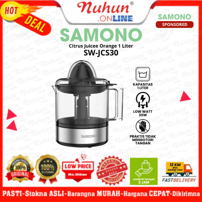 Samono Juicer  Orange 1 Liter SW-JCS30