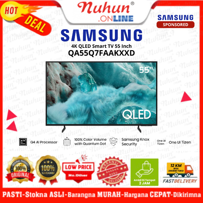 Samsung Smart TV 55 Inch QA55Q7FAAKXXD
