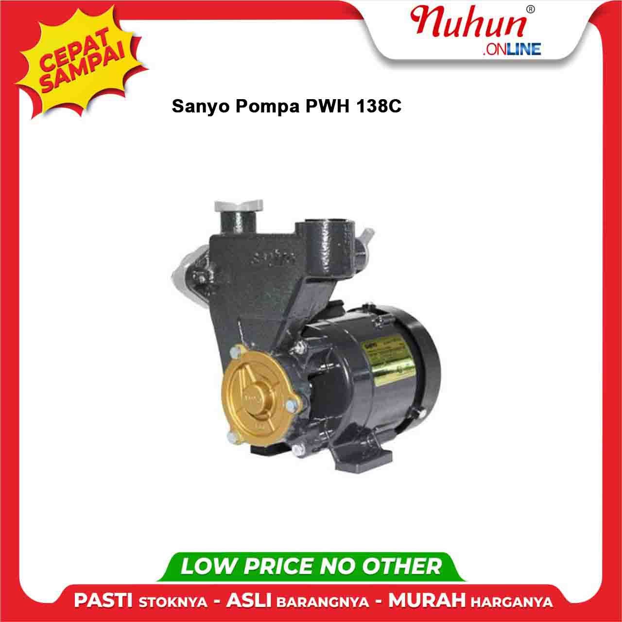 Sanyo Pompa Air Non-Otomatis PWH 138C