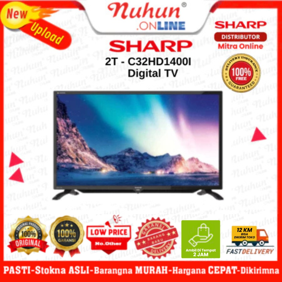 Sharp Digital TV 2T - C32HD1400I