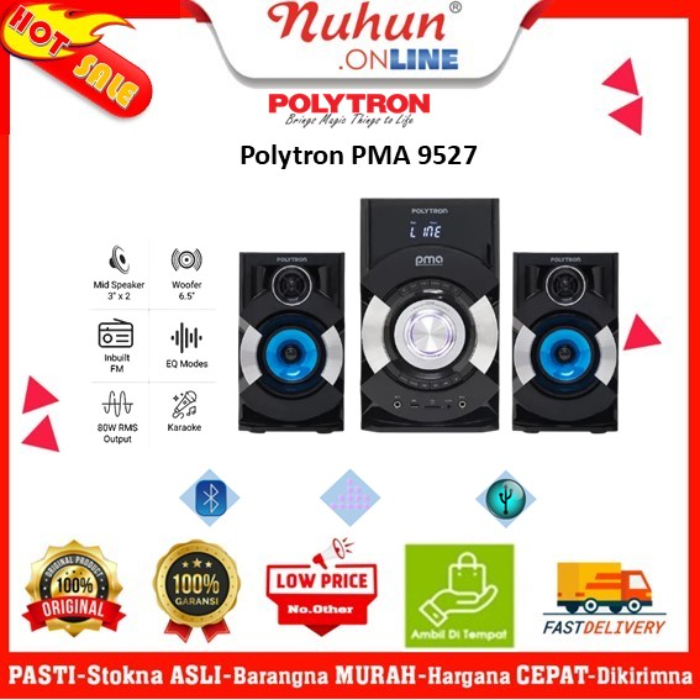 Polytron Speaker PMA 9527
