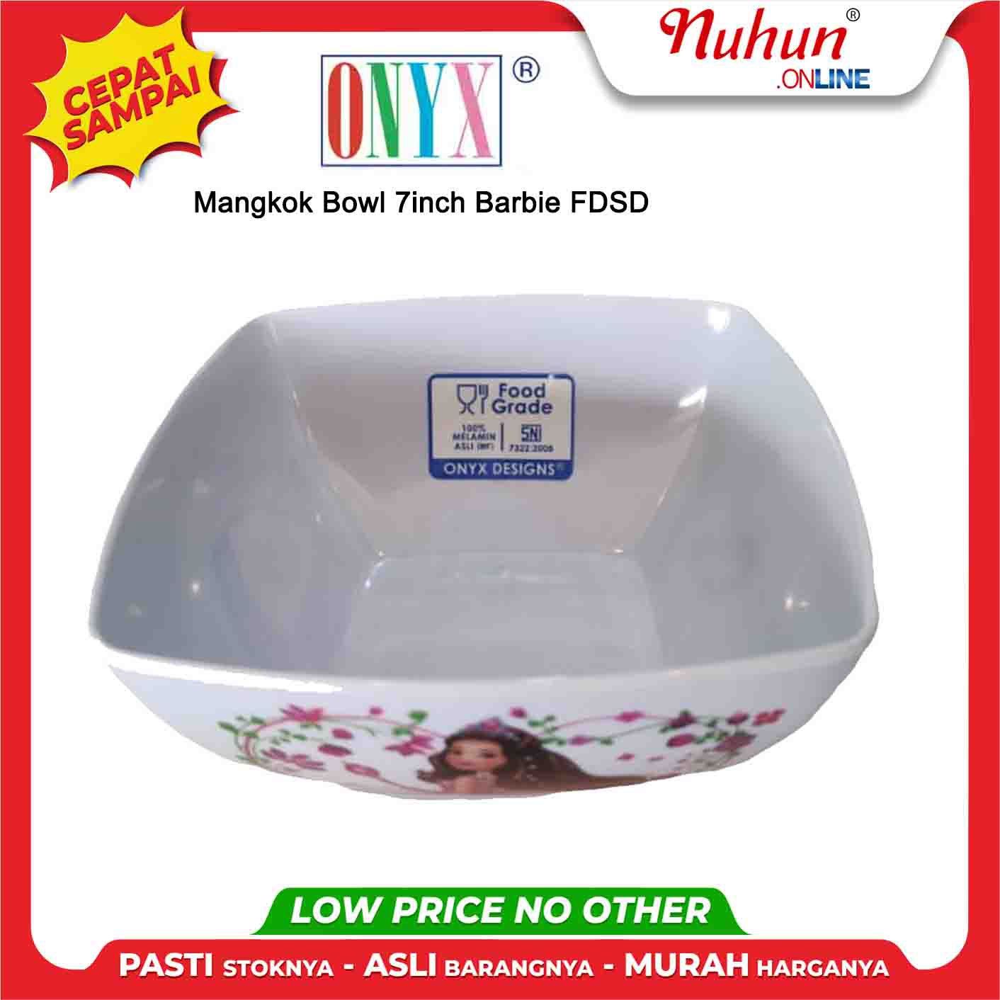ONYX Square Bowl (7 inch) Barbie FDSD