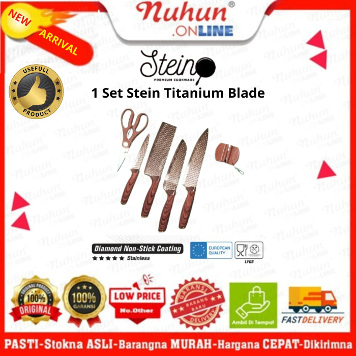 Stein Pisau Titanium Blade 6in1 Set