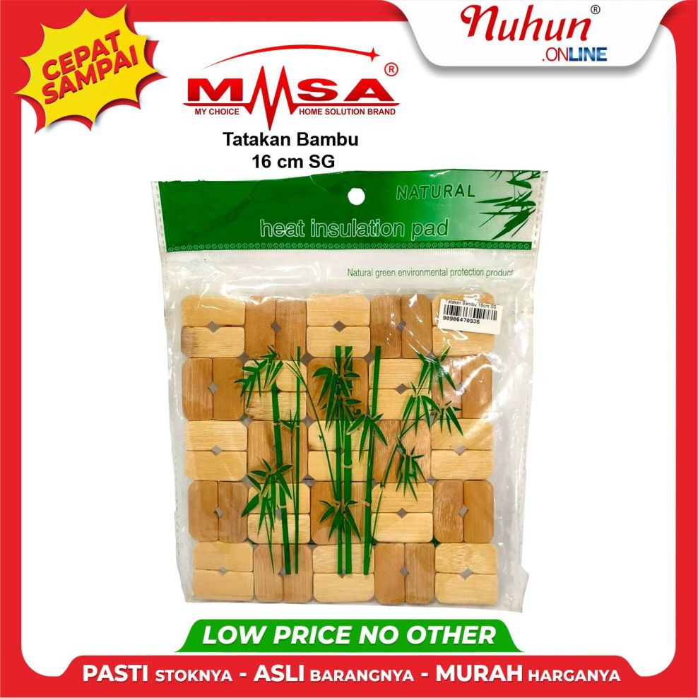 MSA Tatakan Bambu 16 cm SG