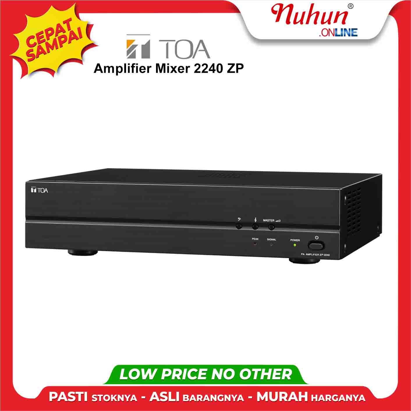 Toa Amplifier 2240 ZP