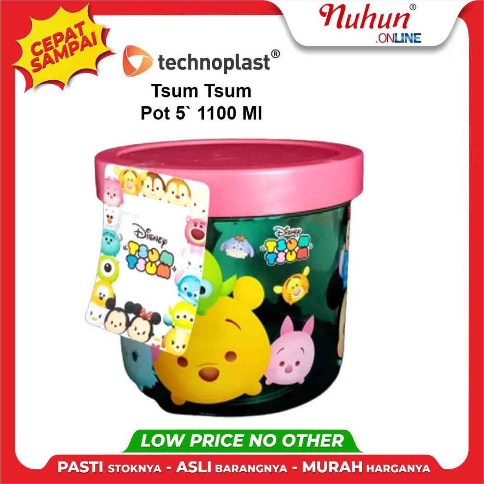 Technoplast Tsum Tsum Pot 5` 1100 Ml