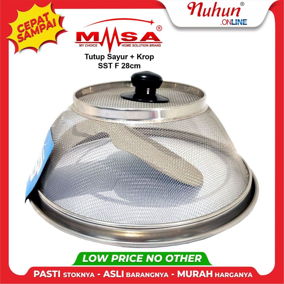 MSA Tutup Sayur plus Krop SST F 28cm