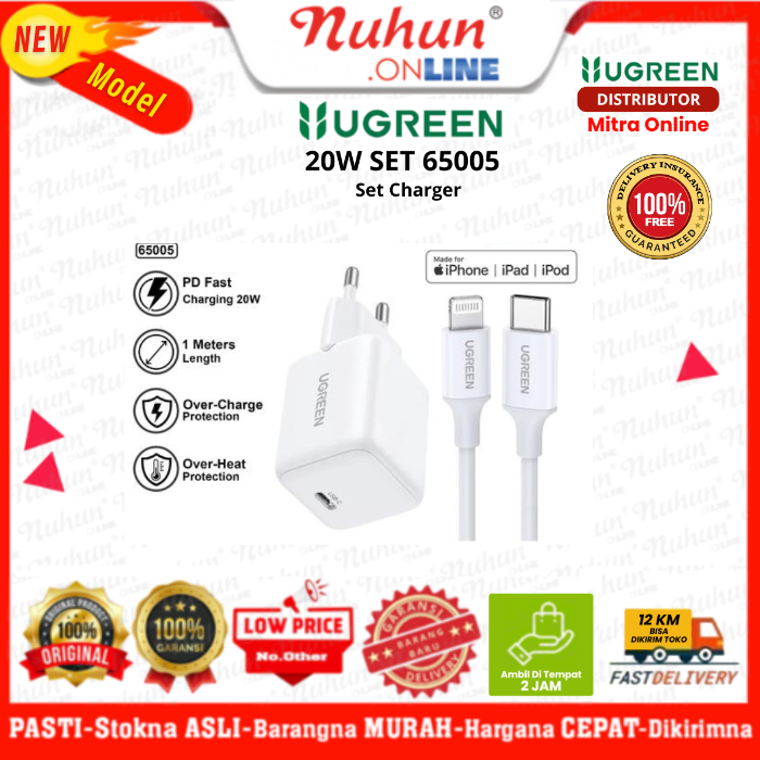 UGREEN Charger Set WH Series GAN 65005 65003