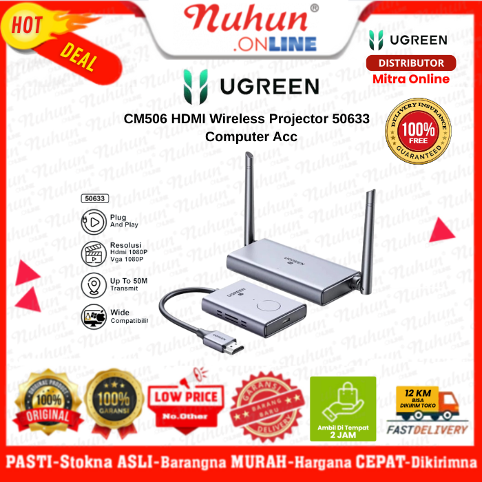 Ugreen CM506 HDMI Projector Wireless 50633