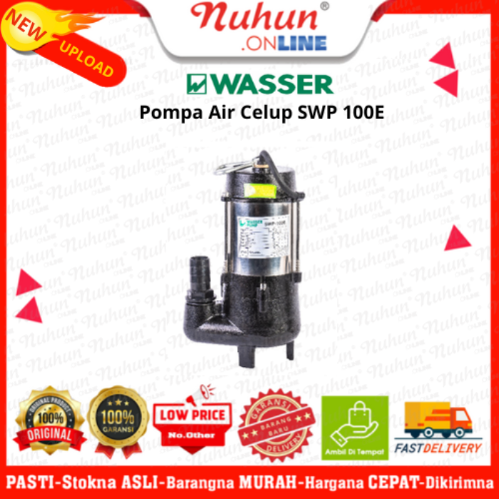 Wasser SWP 100 E Pompa Celup Air Kotor 100 watt Sewage Pump