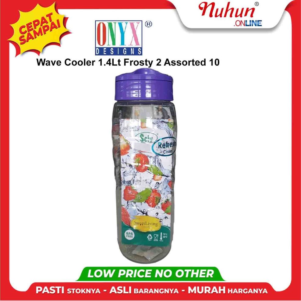 ONYX Wave Cooler 1.4Lt Frosty 2 Assorted 10