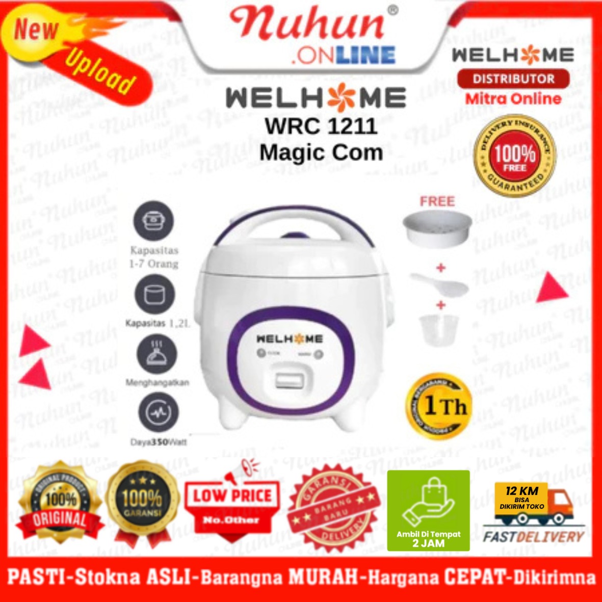 Welhome Magic Com WRC-1211 1.2L