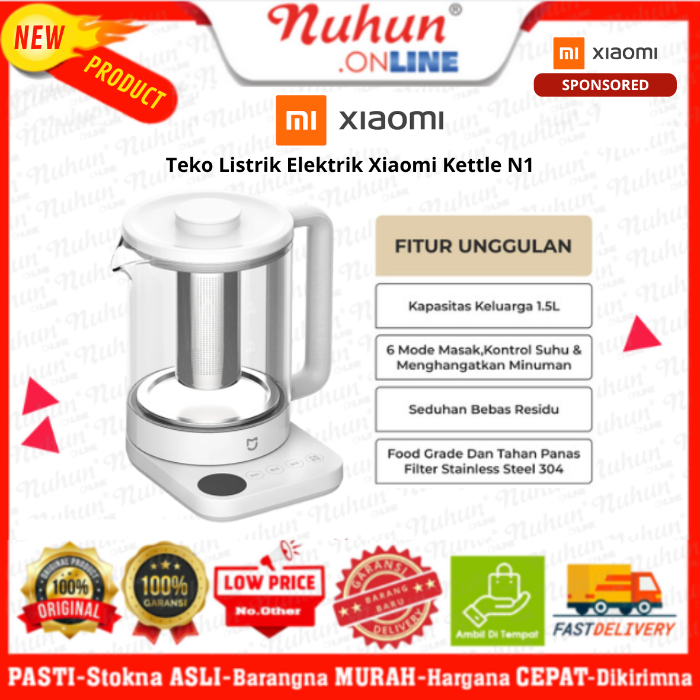 Xiaomi Kettle N1 Teko Listrik Elektrik Pemanas Air